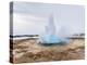 The Geothermal Area Haukadalur, Part of Tourist Route Golden Circle During Winter. Geysir Strokkur-Martin Zwick-Premier Image Canvas