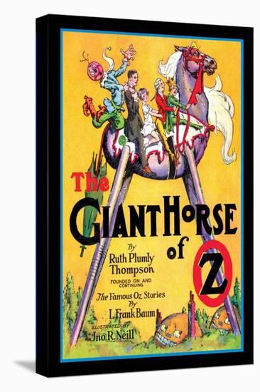 The Giant Horse of Oz-John R. Neill-Stretched Canvas