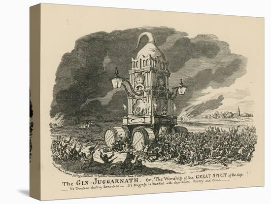 The Gin Juggarnath-George Cruikshank-Premier Image Canvas