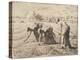 The Gleaners, C.1855-56 (Etching on Chine Collé)-Jean-Francois Millet-Premier Image Canvas