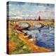 The Gleize Bridge over the Vigneyret Canal, Near Arles-Vincent van Gogh-Premier Image Canvas