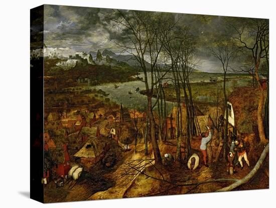 The Gloomy Day (Early Sprin), 1565-Pieter Bruegel the Elder-Premier Image Canvas