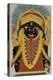 The Goddess Kali. Kalighat Style. Calcutta, India, 1845-null-Premier Image Canvas