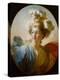 The Goddess Minerva, C.1772 (Oil on Canvas)-Jean-Honore Fragonard-Premier Image Canvas