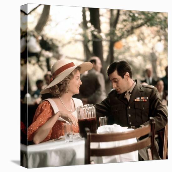 The Godfather, Diane Keaton, Al Pacino, 1972-null-Stretched Canvas