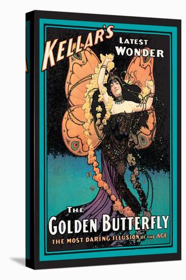 The Golden Butterfly: Kellar's Latest Wonder-null-Stretched Canvas