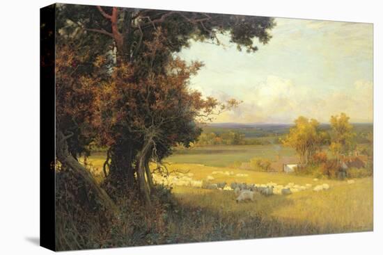 The Golden Valley-Sir Alfred East-Premier Image Canvas