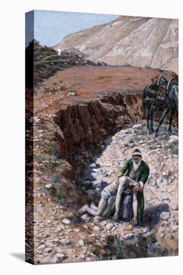 The Good Samaritan, Illustration for 'The Life of Christ', C.1886-94-James Tissot-Premier Image Canvas