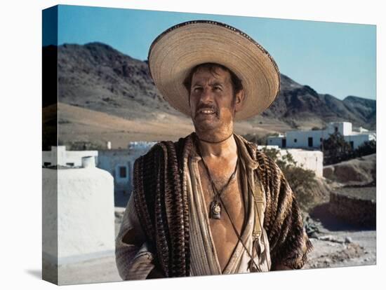 THE GOOD THE BAD AND THE UGLY, 1966 directed by SERGIO LEONEEli Wallach (photo)-null-Stretched Canvas