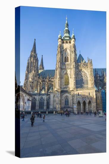 The gothic Cathedral of St. Vitus, Old Town Square, UNESCO World Heritage Site, Prague, Czech Repub-Roberto Moiola-Premier Image Canvas