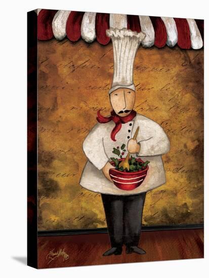 The Gourmets III-Elizabeth Medley-Stretched Canvas