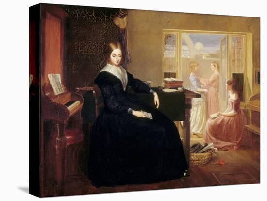 The Governess, c.1844-Richard Redgrave-Premier Image Canvas