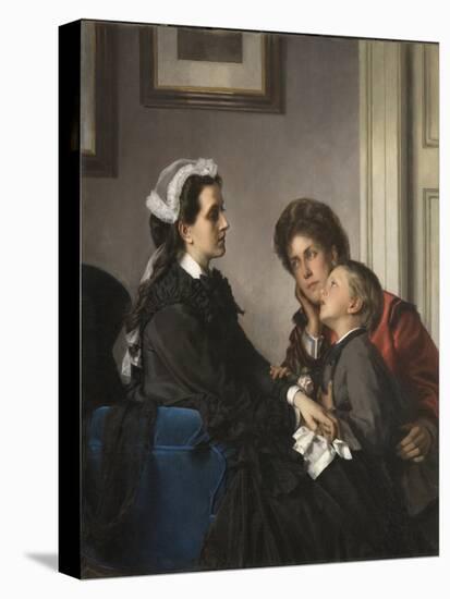 The Governess, C.1865-70 (Oil on Canvas)-Alexandre Cabanel-Premier Image Canvas