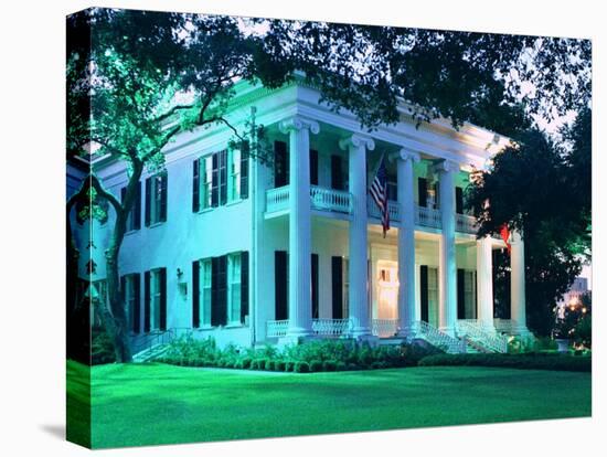 The Governor's Mansion is Shown August 30, 2000, in Austin, Texas-Harry Cabluck-Premier Image Canvas