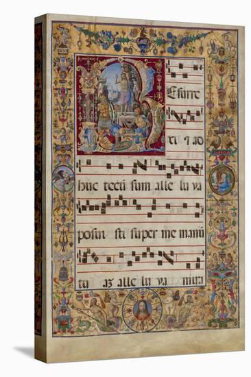 The Gradual. Initial R: the Resurrection, C. 1500-Antonio da Monza-Premier Image Canvas