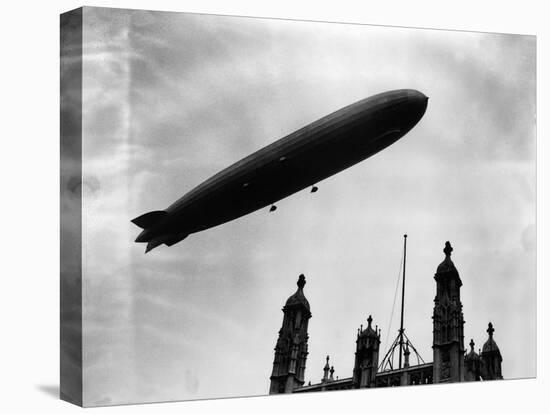 The Graf Zeppelin Airship in London-null-Premier Image Canvas