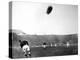 The 'Graf Zeppelin' over Wembley During the F.A. Cup Final-null-Premier Image Canvas