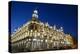 The Gran Teatro (Grand Theater) Illuminated at Night, Havana, Cuba, West Indies, Caribbean-Yadid Levy-Premier Image Canvas