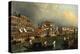 The Grand Canal at the [Rio di] Ca’ Foscari, c.1740-1743-Michele Marieschi-Premier Image Canvas