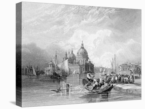 The Grand Canal, Venice, Engraved by J. Thomas, C.1829 (Engraving)-Charles Bentley-Premier Image Canvas