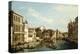 The Grand Canal, Venice, Looking Southwest from a Point Near the Rialto Bridge-Bernardo Bellotto-Premier Image Canvas