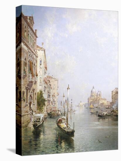 The Grand Canal, Venice-Franz Richard Unterberger-Premier Image Canvas