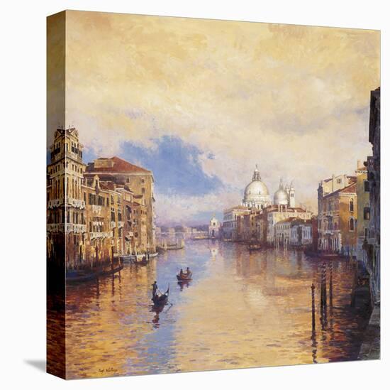 The Grand Canal-Curt Walters-Stretched Canvas