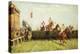 The Grand National Steeplechase: Valentine's Jump-John Sanderson Wells-Premier Image Canvas