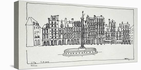 The Grand Place, Lille, France-Richard Lawrence-Premier Image Canvas