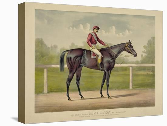 The Grand Racer Kingston-Currier & Ives-Premier Image Canvas