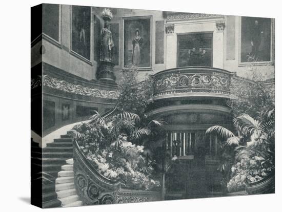 The Grand Staircase at Buckingham Palace, c1899, (1901)-HN King-Premier Image Canvas