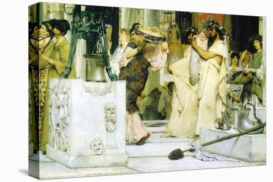 The Grape Harvest Festival, Detail-Sir Lawrence Alma-Tadema-Stretched Canvas