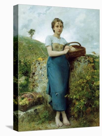 The Grape Picker. 1895-Leon Bazile Perrault-Premier Image Canvas