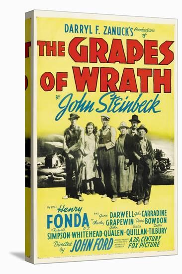 The Grapes of Wrath, Directed by John Ford, 1940-null-Premier Image Canvas