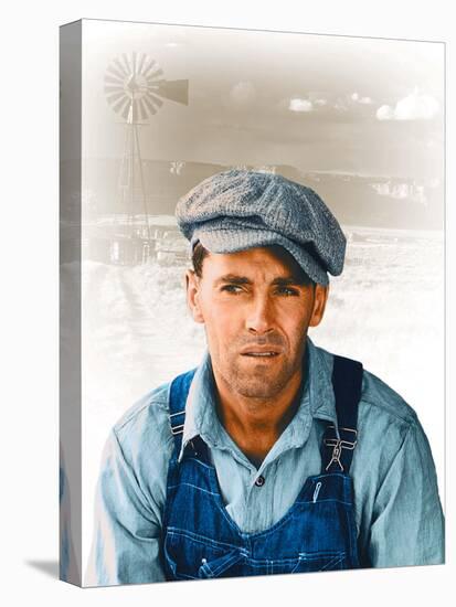The Grapes of Wrath, Henry Fonda, 1940-null-Stretched Canvas