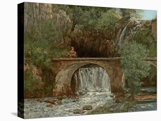 The Great Bridge, 1864-Gustave Courbet-Premier Image Canvas