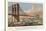 The Great East River Suspension Bridge, 1877-null-Stretched Canvas