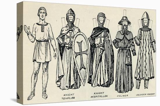 'The Great Gallery of British Costume: Varied Dresses Worn in Norman Times', c1934-Unknown-Premier Image Canvas