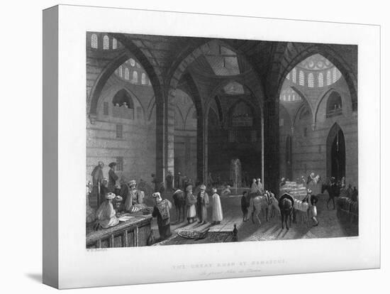 The Great Khan at Damascus, 1841-W Kelsall-Premier Image Canvas