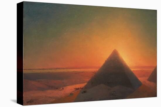 The Great Pyramid at Giza, 1878-Ivan Konstantinovich Aivazovsky-Premier Image Canvas