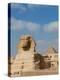 The Great Sphinx and Pyramids of Giza on a Sunny Day-Alex Saberi-Premier Image Canvas