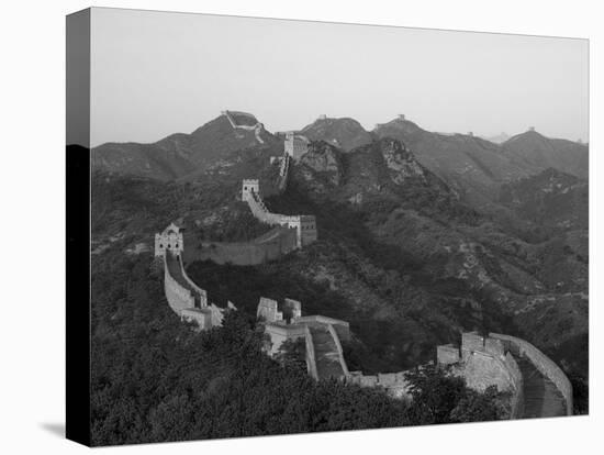 The Great Wall, Near Jing Hang Ling, Unesco World Heritage Site, Beijing, China-Adam Tall-Premier Image Canvas