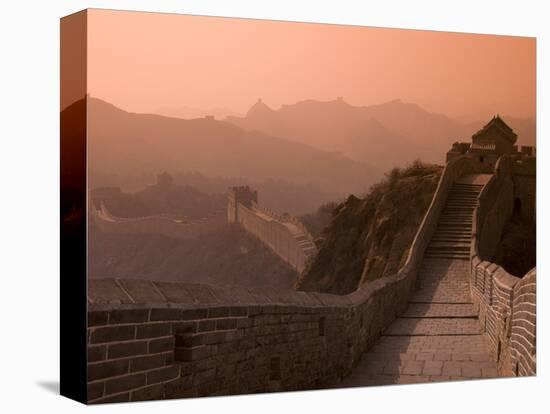 The Great Wall of China at Jinshanling, UNESCO World Heritage Site, China, Asia-null-Premier Image Canvas