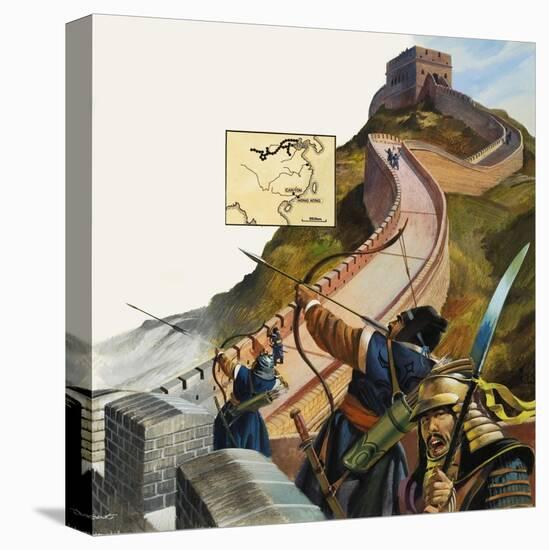 The Great Wall of China-Andrew Howat-Premier Image Canvas