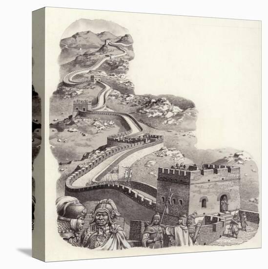 The Great Wall of China-Pat Nicolle-Premier Image Canvas