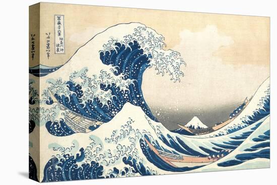 The Great Wave off Kanagawa, c.1830-Katsushika Hokusai-Premier Image Canvas