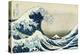 The Great Wave off Kanagawa, from 'Thirty-Six Views of Mount Fuji', C.1831 (Colour Woodblock Print)-Katsushika Hokusai-Premier Image Canvas