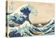 The Great Wave off Kanagawa-Katsushika Hokusai-Stretched Canvas