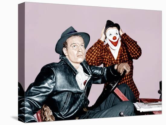 THE GREATEST SHOW ON EARTH, from left: Charlton Heston, James Stewart, 1952-null-Stretched Canvas