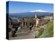 The Greek Amphitheatre and Mount Etna, Taormina, Sicily, Italy, Europe-Stuart Black-Premier Image Canvas